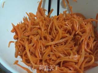 凉拌胡萝卜的做法步骤：6
