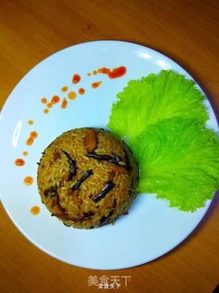 香菇油饭的做法步骤：11
