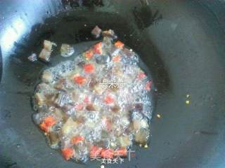 魔芋腊肉炒豌豆的做法步骤：3
