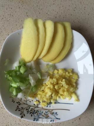 农家菜干扣肉的做法步骤：4