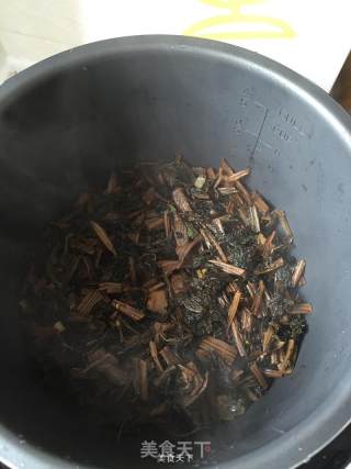 农家菜干扣肉的做法步骤：16