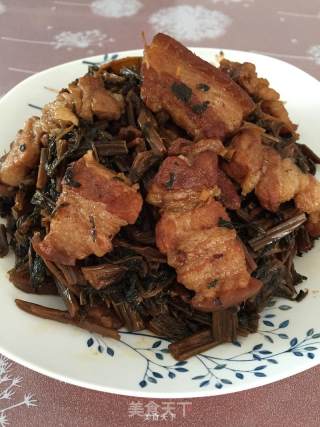 农家菜干扣肉的做法步骤：21