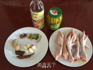 泡椒凤爪的做法步骤：1