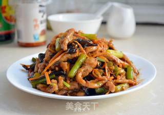 简单版鱼香肉丝的做法步骤：14