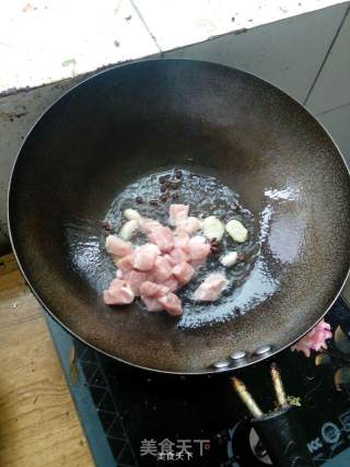 窝笋烧肉的做法步骤：3