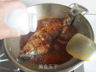 豆瓣烧武昌鱼的做法步骤：9