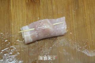 培根卷豆角的做法步骤：7