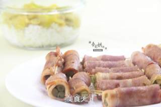 培根卷豆角的做法步骤：10