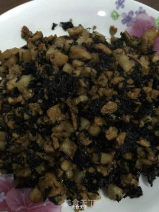 梅干菜肉饼--简单制作版的做法步骤：2