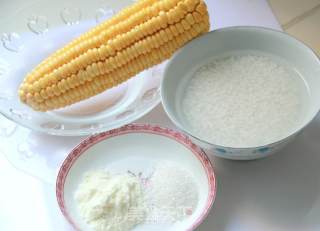 美味豆浆机——快速奶香玉米汁、玉米糊的做法步骤：1