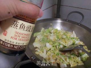 清炒圆白菜的做法步骤：2