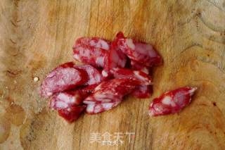 腊肠炒鲜笋的做法步骤：2