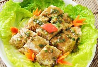 马蹄肉饼的做法步骤：6