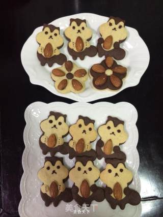 松鼠曲奇饼干的做法步骤：11