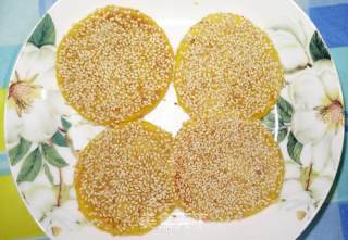 奶香芝麻南瓜饼的做法步骤：10