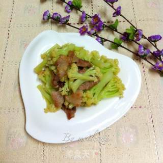 家常花菜的做法步骤：9