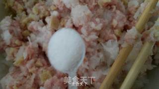 白萝卜肉包子的做法步骤：5