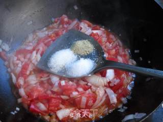 茄汁鱼丸饭的做法步骤：8