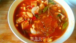 酸辣粉条煲的做法步骤：6