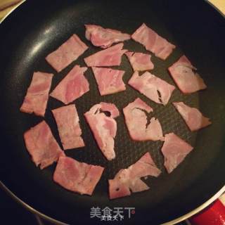 培根芦笋乌冬面的做法步骤：3