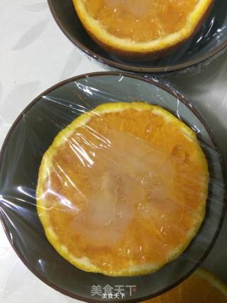 鲜橙炖雪蛤的做法步骤：8