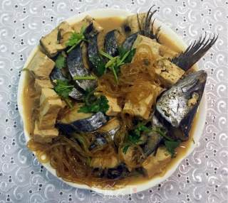 鲅鱼炖豆腐粉条的做法步骤：11