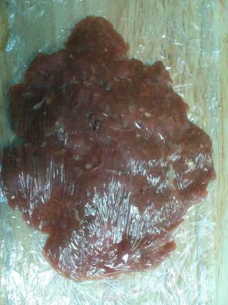 蜜烤肉脯的做法步骤：2