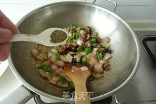 黑椒牛肉粒的做法步骤：6
