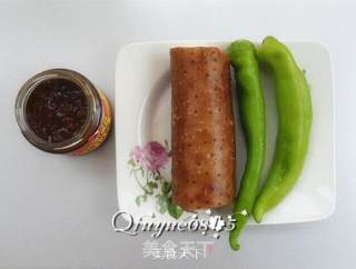 魔竽豆腐炒山药的做法步骤：2