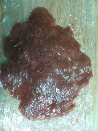 蜜汁肉脯的做法步骤：2