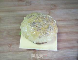 芝士肉排堡的做法步骤：13