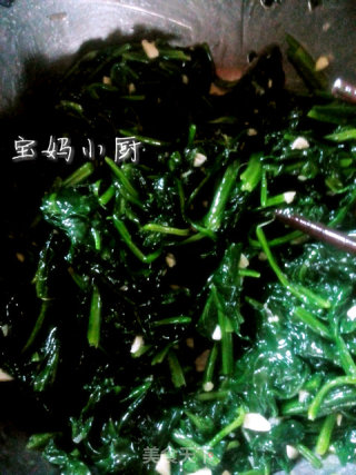 秘汁菠菜 —附宝妈凉拌油的做法的做法步骤：9