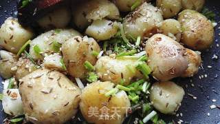 孜然小土豆的做法步骤：15