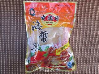 凉拌海蜇头的做法步骤：1
