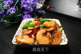 吮指香辣虾的做法步骤：12
