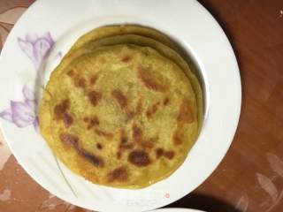 纯天然绿色玉米饼的做法步骤：7