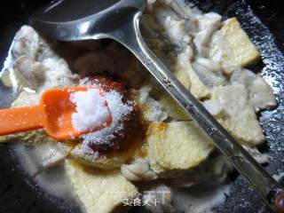 鲜素鸡烧牛蛙的做法步骤：14