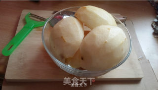 红酒雪梨冻的做法步骤：1