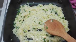 五分钟菜谱★粒粒分明的蛋炒饭的做法步骤：6
