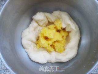 糖霜奶黄面包棒的做法步骤：3