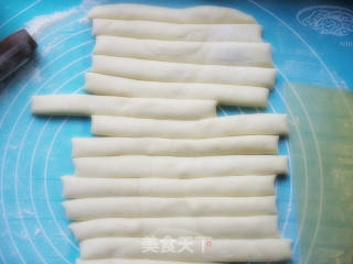 糖霜奶黄面包棒的做法步骤：5