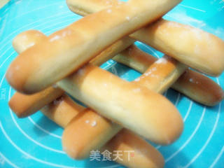 糖霜奶黄面包棒的做法步骤：8