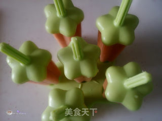 樱桃芒果冰棍的做法步骤：7