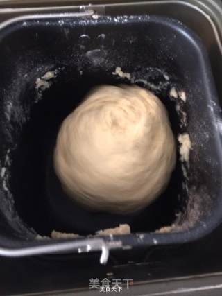 红糖莓干面包卷的做法步骤：9