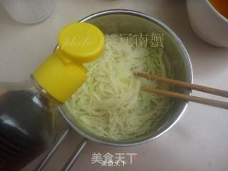 蒜蓉白萝卜丝的做法步骤：8
