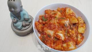 爽脆酸甜辣★正宗韩国泡菜萝卜的做法步骤：16