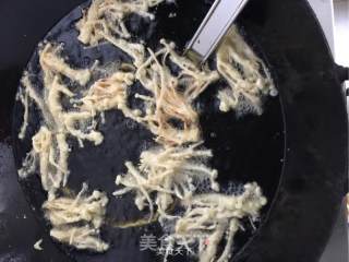椒盐金针菇的做法步骤：8