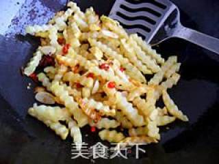 麻辣土豆条的做法步骤：6