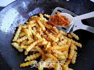 麻辣土豆条的做法步骤：8