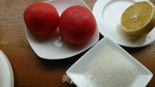 柠檬番茄汁的做法步骤：1